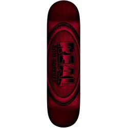 Real DBX Oval Red Foil 8.38" Skateboard Deck