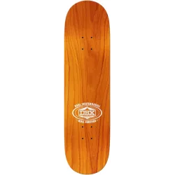 Real DBX Oval Silver Foil 8.5" Skateboard Deck