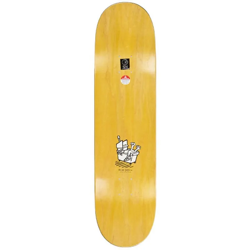 Polar Dane Brady Mopping Green 8.0" Skateboard Deck