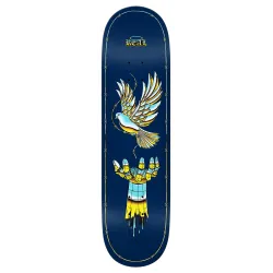 Real Synthetic Peace Blue 8.5" Skateboard Deck