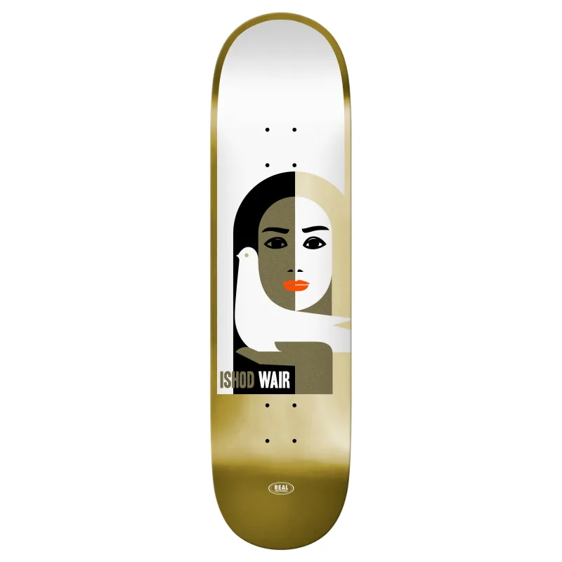 Real Ishod Peace Ltd Foil 8.25" Skateboard Deck