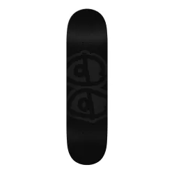 Krooked Eyes Black 8.5" Skateboard Deck