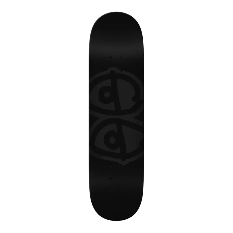 Krooked Eyes Black 8.5" Skateboard Deck