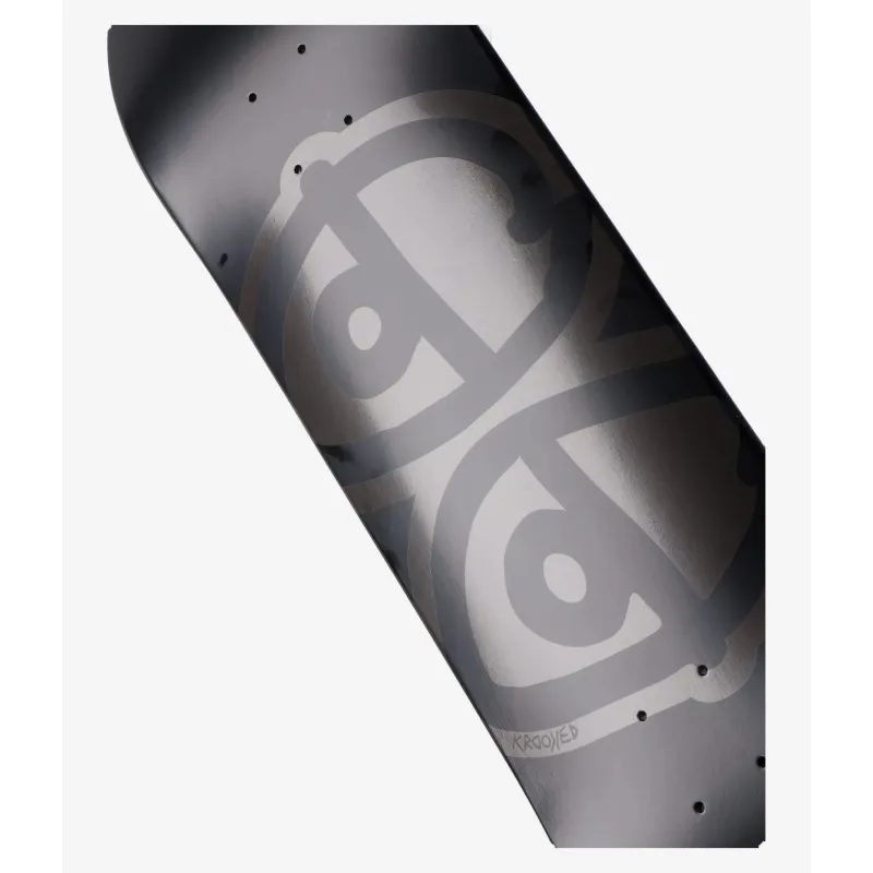 Krooked Eyes Black 8.5" Skateboard Deck