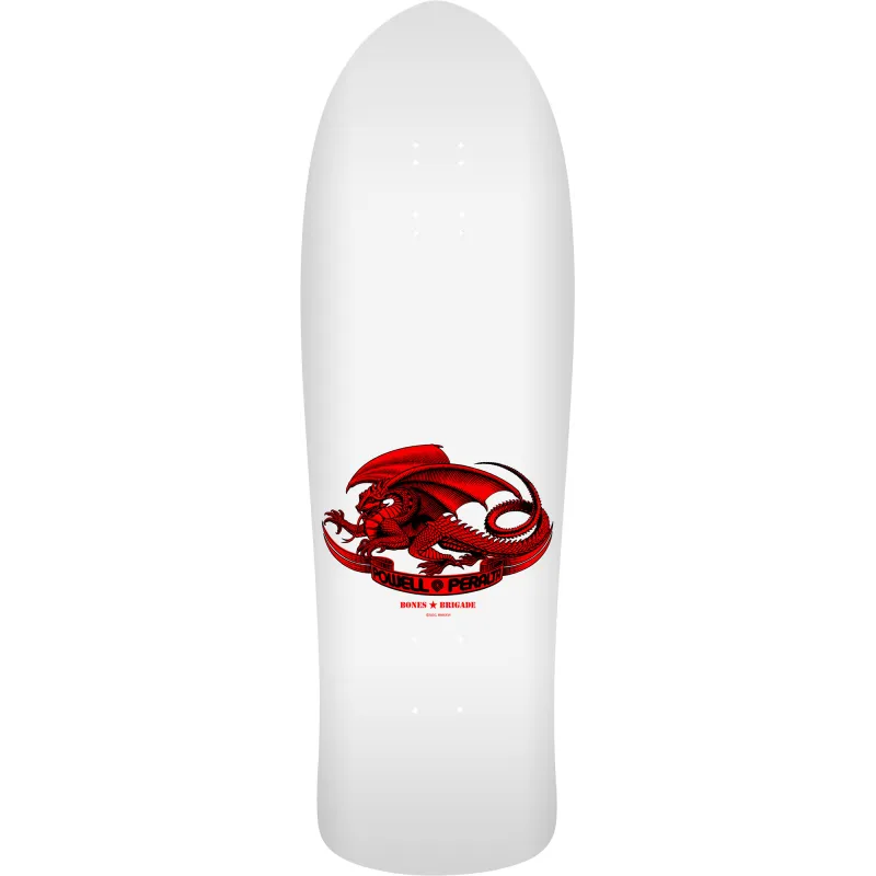 Powell-Peralta Bones Brigade Series 17 White Old School Skateboard Deck