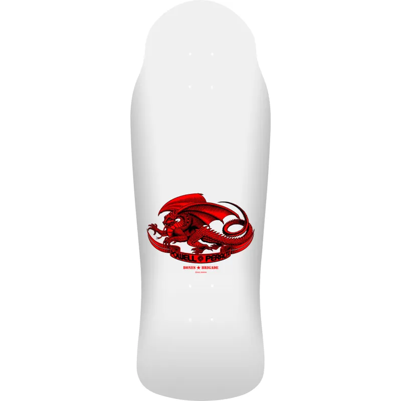 Powell-Peralta Bones Brigade Series 17 White Old School Skateboard Deck