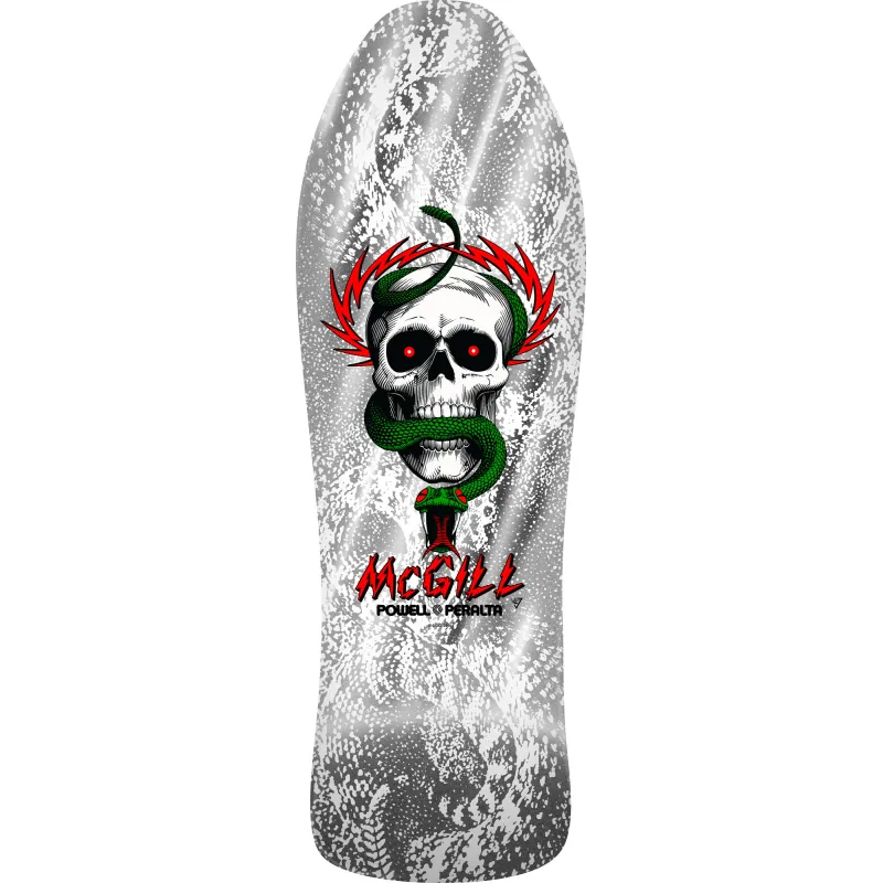 Powell-Peralta Bones Brigade Series 17 White Old School Skateboard Deck