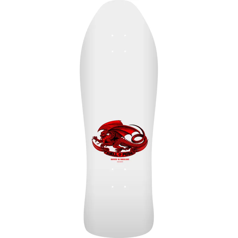 Powell-Peralta Bones Brigade Series 17 White Old School Skateboard Deck