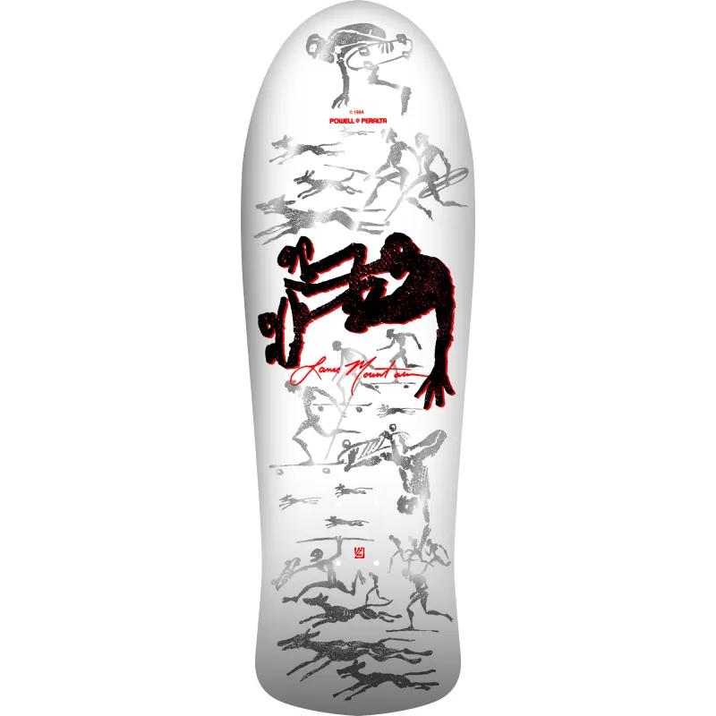 Powell-Peralta Bones Brigade Series 17 White Old School Skateboard Deck