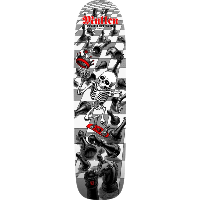 Powell-Peralta Bones Brigade Series 17 White Old School Skateboard Deck