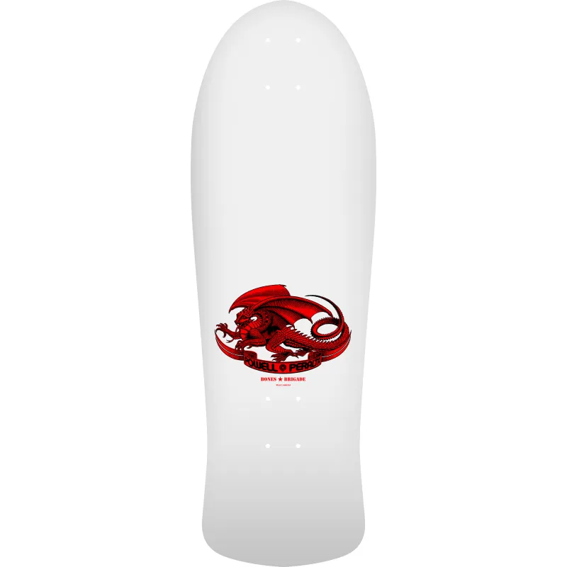 Powell-Peralta Bones Brigade Series 17 White Old School Skateboard Deck