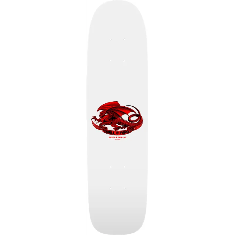 Powell-Peralta Bones Brigade Series 17 White Old School Skateboard Deck
