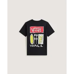 Vans On Canvas Kids T-Shirt Black
