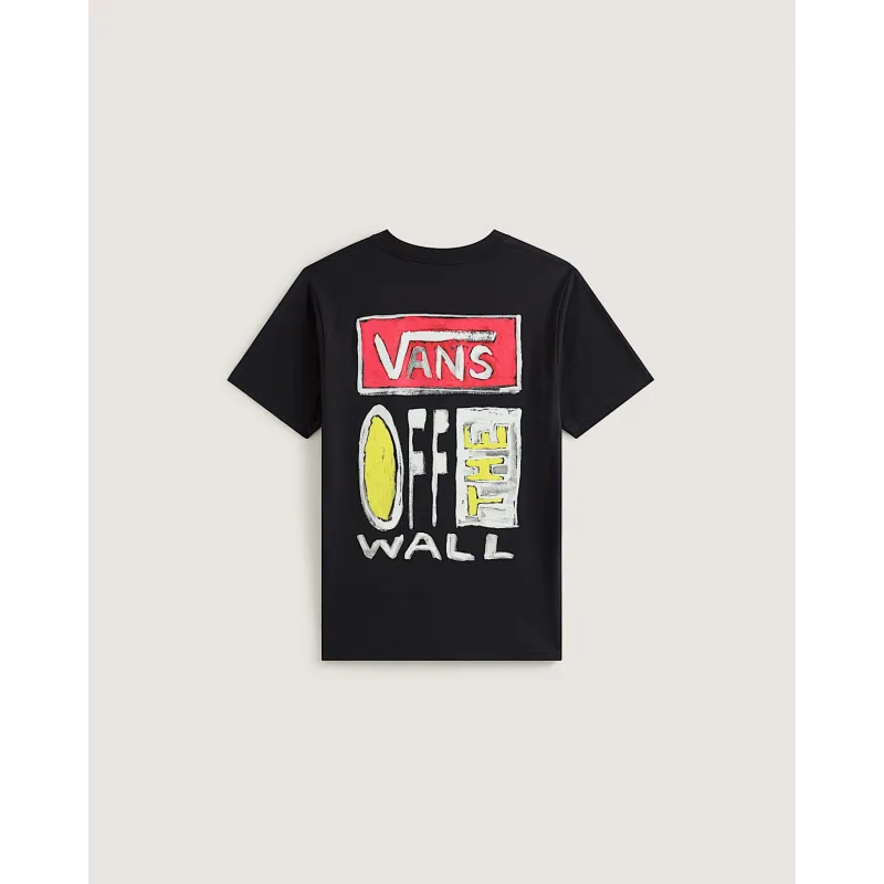 Vans On Canvas Kids T-Shirt Black