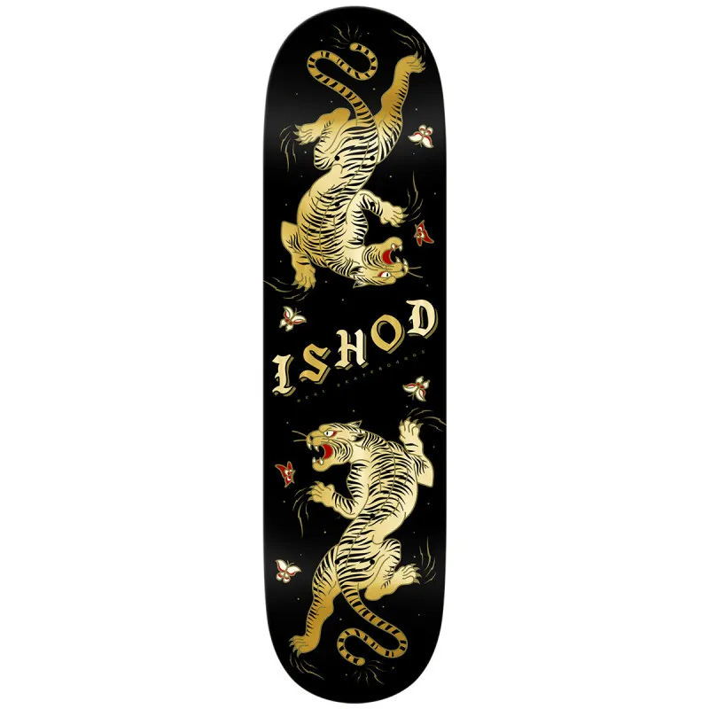 Real DBX Ishod Catscratch Twin Tail Gold Foil 8.5" Skateboard Deck