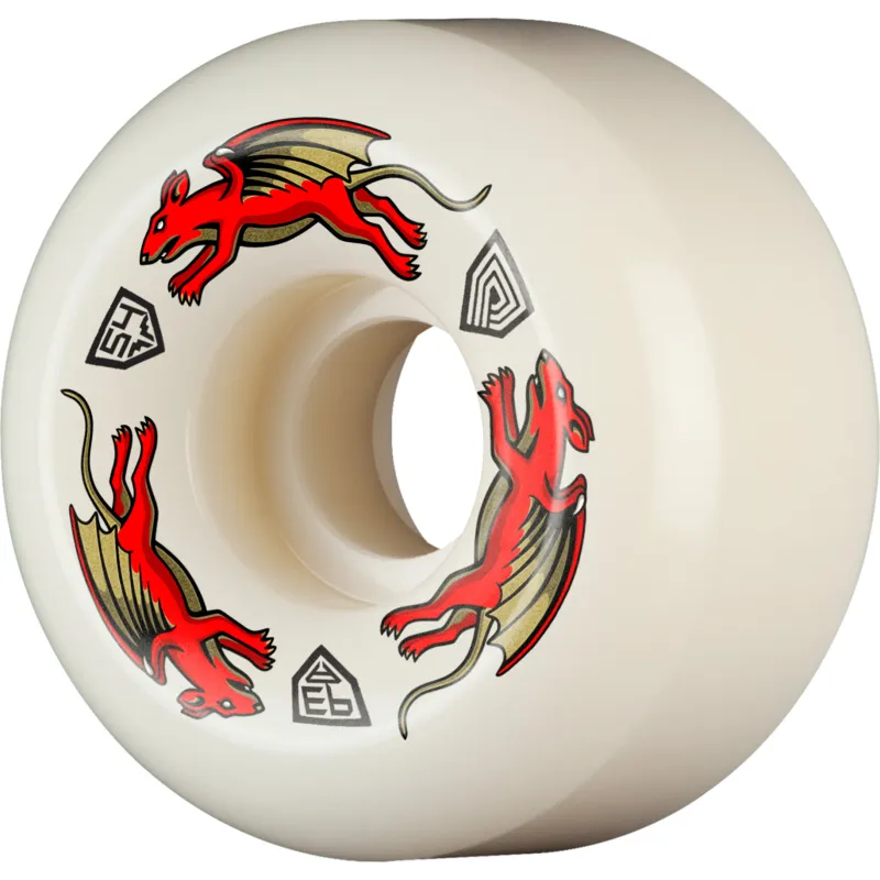 Powell-Peralta Dragon Formula Nano Rat AV6 54mm x 34mm 93A Skateboard Wheels