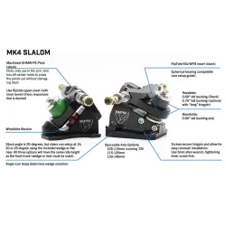 Valkyrie Trucks Mk4 DH Slalom 115mm Longboard Truck