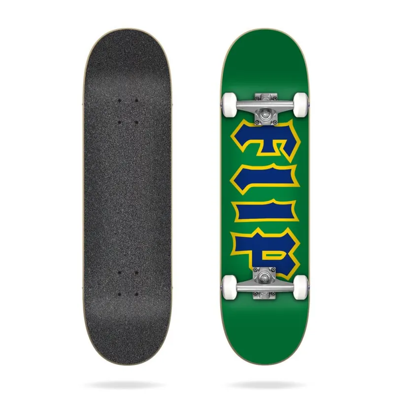 Flip Cancelled Green Kids 7.25" Skateboard Complete