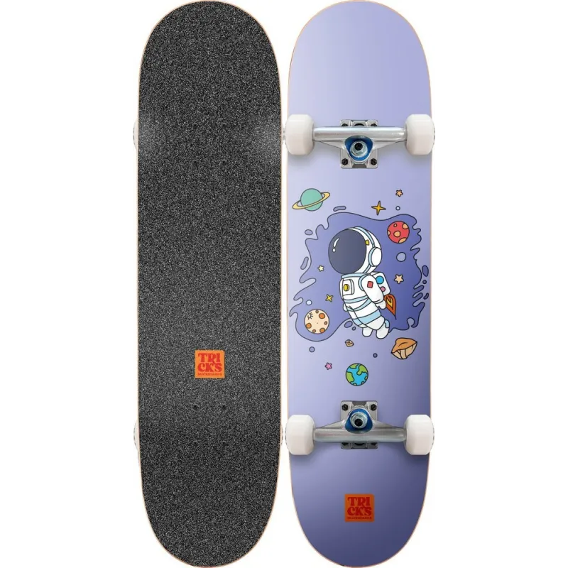 Tricks Space Jump Kids 7.25" Skateboard Complete