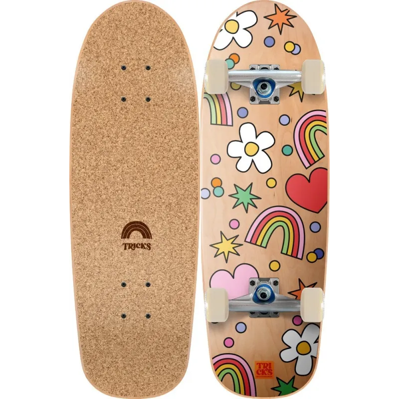 Tricks Fun Kids 8.25" Skateboard Complete