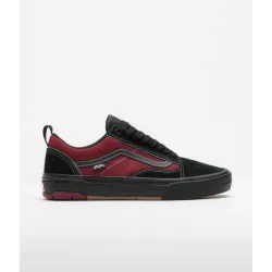 Vans Skate Old Skool Wafflecup Shoes Black/Red - 7.5
