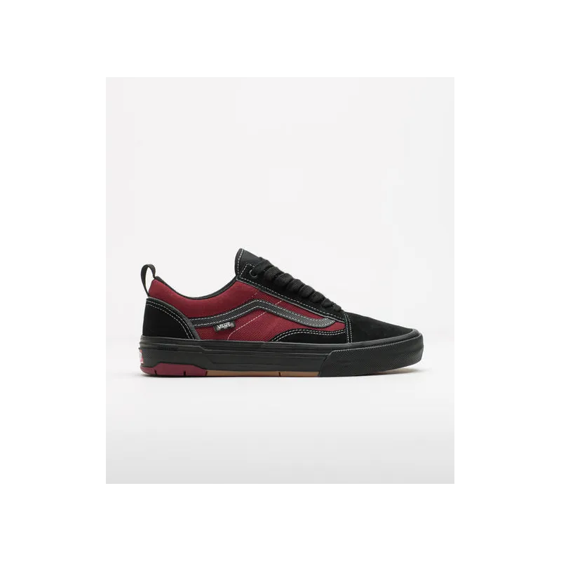 Vans Skate Old Skool Wafflecup Shoes Black/Red - 7.5