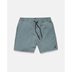 Volcom Nomoly Elasctic Waist 18 Shorts  Tradewinds