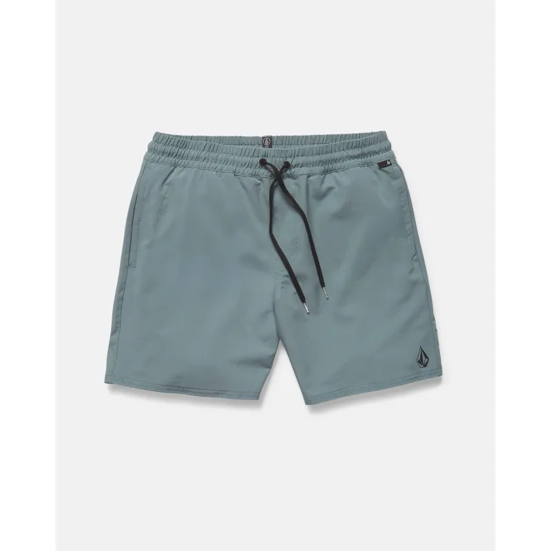 Volcom Nomoly Elasctic Waist 18 Shorts  Tradewinds