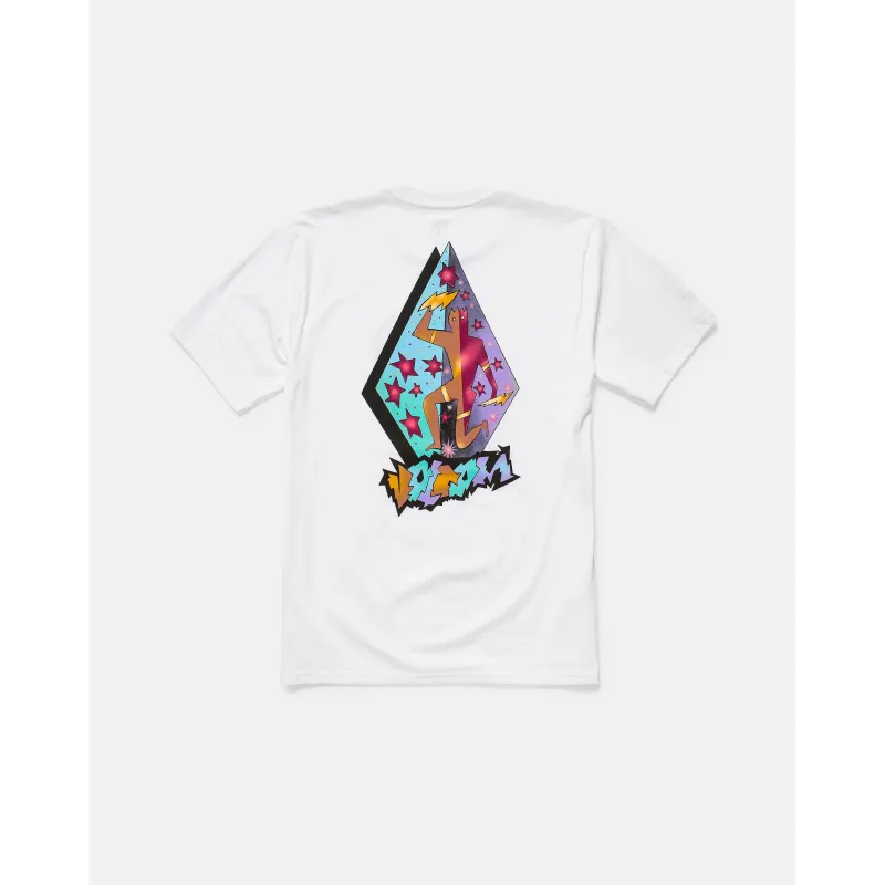 Volcom Star Shields Exp T-Shirt White