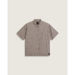 Vans Larkspur Mini Plaid Shirt Oatmeal/Demitas