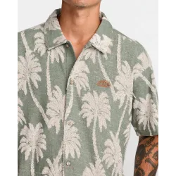 RVCA Palm Fall Shirt Jade