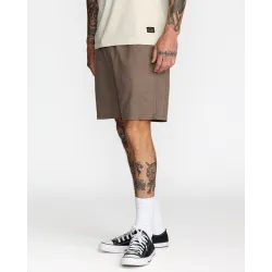 RVCA Sands Elastic 17 Shorts Mushroom