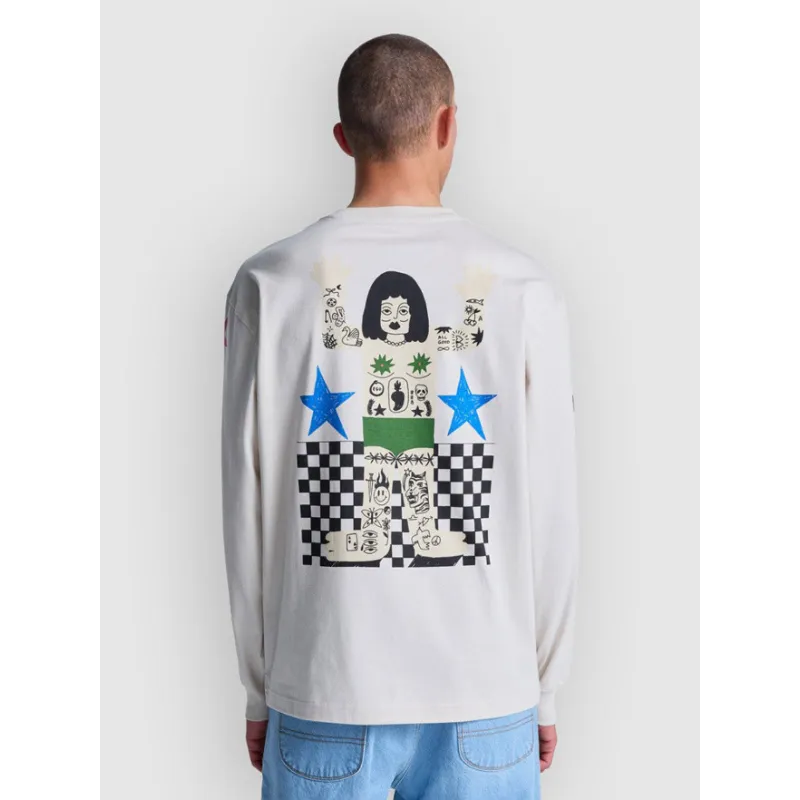 RVCA Bonhomme Longsleeve Ceramic