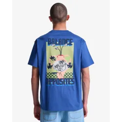 RVCA Twin Tulips T-Shirt Indigo Blues