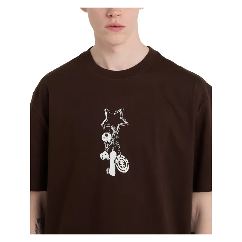 Element Keychain T-Shirt Brown