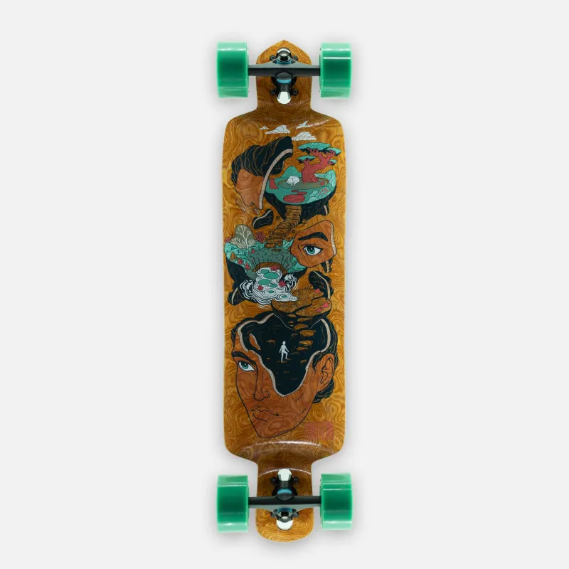 Pantheon Quest FG Path Graphic 36.5" Longboard Complete