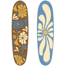 Carver Grlswirl Longswirl 38" Surf Skate Deck