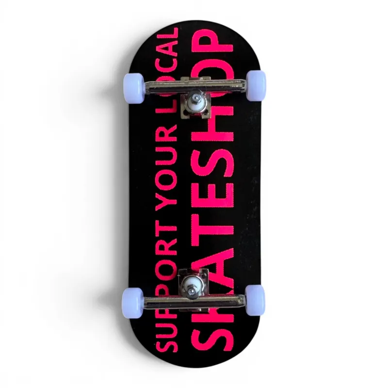 Custom Pro Support Your Local Skateshop Fingerboard Complete