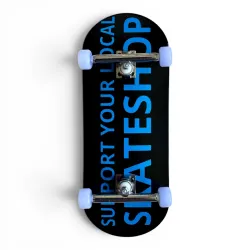 Custom Pro Support Your Local Skateshop Fingerboard Complete