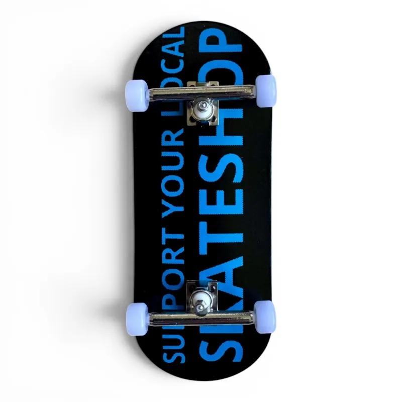 Custom Pro Support Your Local Skateshop Fingerboard Complete