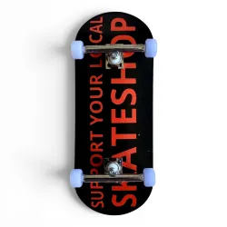 Custom Pro Support Your Local Skateshop Fingerboard Complete