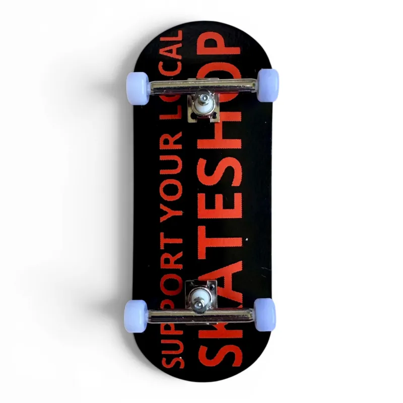 Custom Pro Support Your Local Skateshop Fingerboard Complete