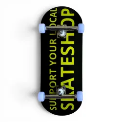 Custom Pro Support Your Local Skateshop Fingerboard Complete