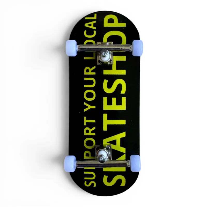 Custom Pro Support Your Local Skateshop Fingerboard Complete