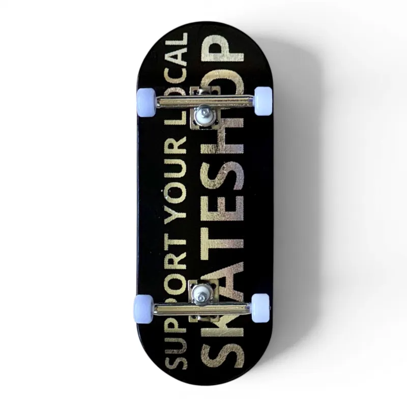 Custom Pro Support Your Local Skateshop Fingerboard Complete