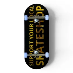 Custom Pro Support Your Local Skateshop Fingerboard Complete