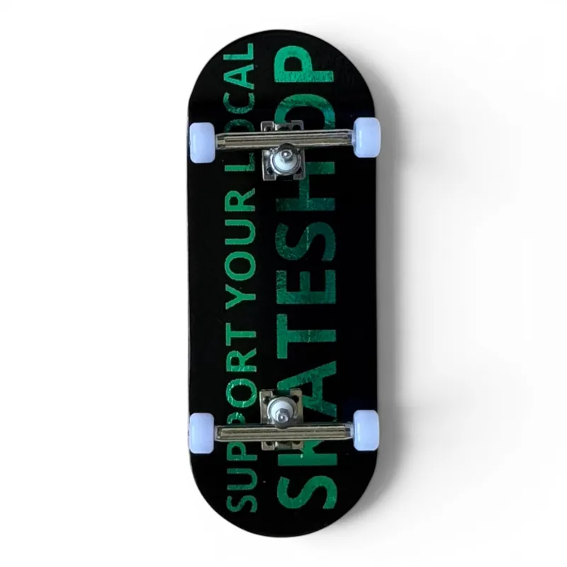 Custom Pro Support Your Local Skateshop Fingerboard Complete