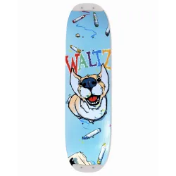 Waltz Crayon Corgi Freestyle 7.75" Skateboard Deck