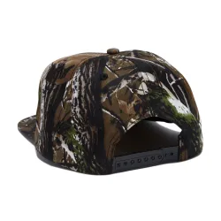Heroin Script Nylon Snapback Cap Camo