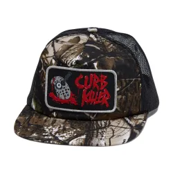 Heroin Curb Killer Snapback Cap Camo